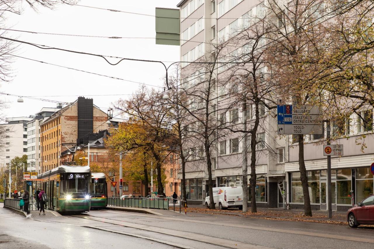 Trendy Nordic Studio By Tram Stop Helsinki Exterior photo